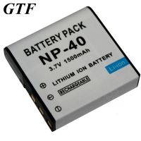 GTF กล้องดิจิตอล1500Mah NP-40 CNP40สำหรับอดีต Z1050 Z200 Z750 Z1000 Z1200 Z1080 Z30 Z40 Z50 Z55 Z57 Z700 Z600