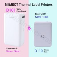 Niimbot เครื่องพิมพ์ฉลากความร้อน D101แบบดั้งเดิม,D110ไร้สายบลูทูธไร้สายสำหรับเครื่องประดับกระดาษเครื่องพิมพ์ฉลาก