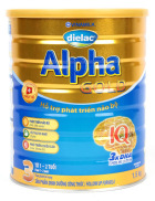 Sữa Bột Dielac Alpha Gold 3 1.5kg - Dành cho bé 1-2 tuổi - HSD luôn mới