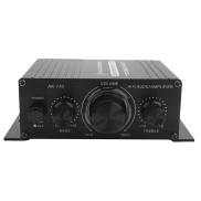 12V Mini Audio Power Car Amplifier Digital Audio Receiver AMP Dual Channel
