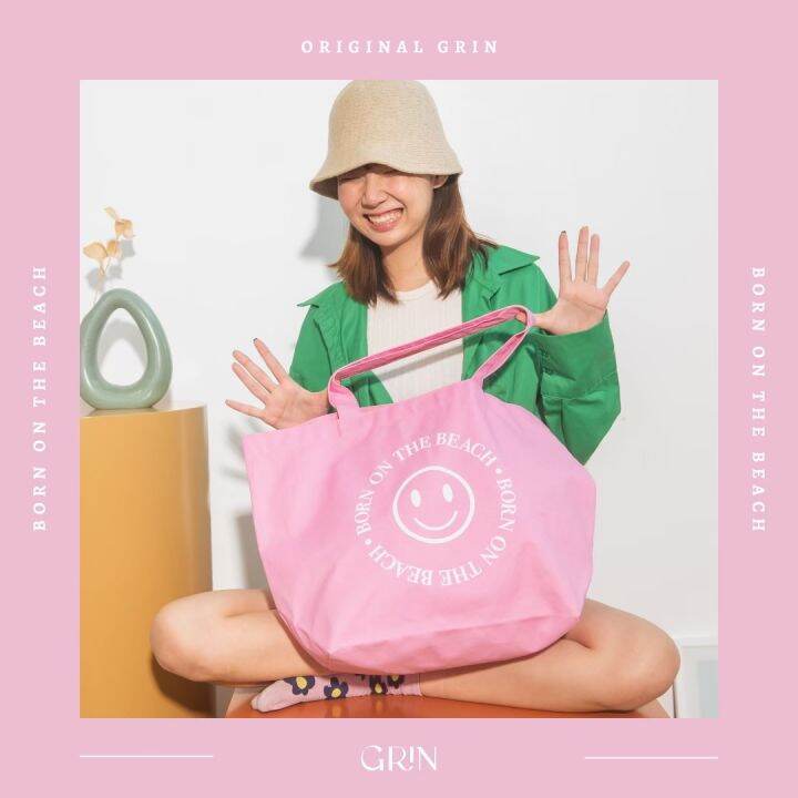 กระเป๋าผ้า-tote-bag-original-grin-collection-colorful-edition