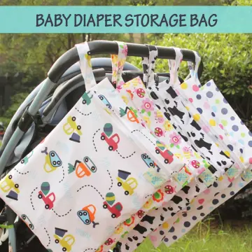 Korean Baby Diaper Tote Bag Multi Functional Large Capacity Canvas