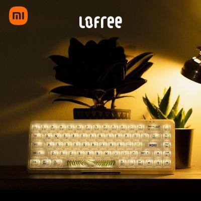 Xiaomi Logree 1% MORU ปุ่มกดคีย์บอร์ดเครื่องกล68คีย์อุปกรณ์คีย์บอร์ดสำหรับบลูทูธไร้สาย Hotswap Keybo