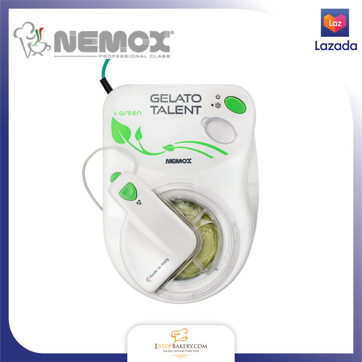 nemox-italy-gelato-ice-cream-amp-sorbet-maker-talent-i-green-110w-003a500450-เครื่องเจลาโต