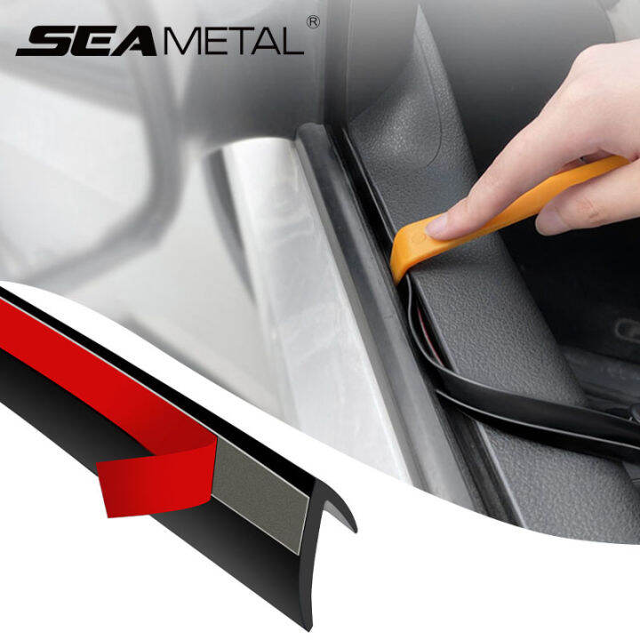 VShape Car Side Window Seal Strip Interior Auto Rubber Sealing Strips