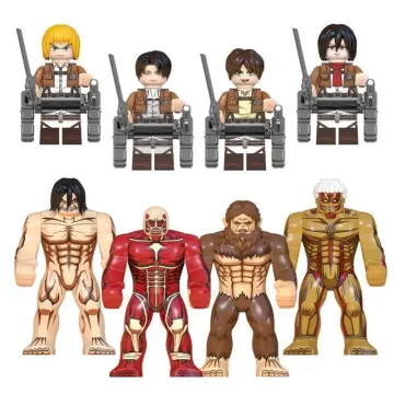 Attack Titan Colossal Figure  Attack Titans Figurines Armin