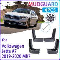 บังโคลนรถ4ชิ้นสำหรับ Volkswagen VW Jetta A7 Mk7 7 2019 ~ 2020ที่กันโคลนติดรถยนต์บังโคลนตกแต่งรถยนต์