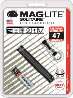 Maglite Solitaire LED 1-Cell AAA Flashlight Black - SJ3A016