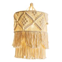 【 YUYANG Lighting 】 Boho Hanging Pendant Light Cover Nordic Macrame Lampshade - Aliexpress