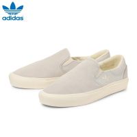 Adidas Originals ซุปเปอร์สตาร์ Slip-On FW7051รองเท้าสีดำ/ สีขาว (ขนาด US Unisex)