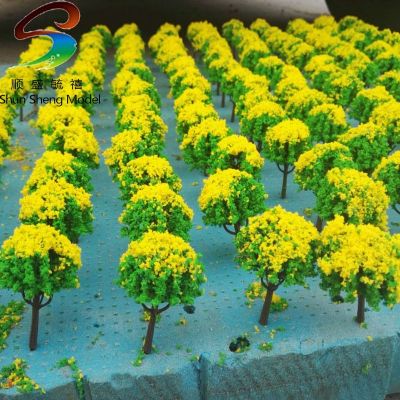 [COD] Manufacture 100pcs Scenery Landscape Scale Trees with leaf for model design