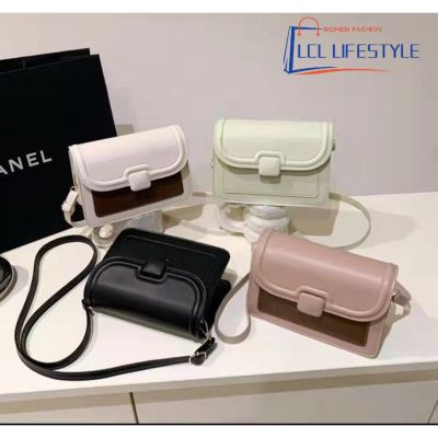 【พร้อมส่ง】Lcl  lifestyle กระเป๋าสะพายข้าง  กระเป๋าผู้หญิง สไตล์ เกาหลี รุ่น D-1422