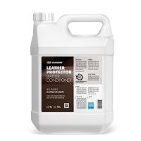 GLOSSBRO Premium Leather Protector, สเปรย์บำรุงและปกป้องเบาะหนังพรีเมียม 4L