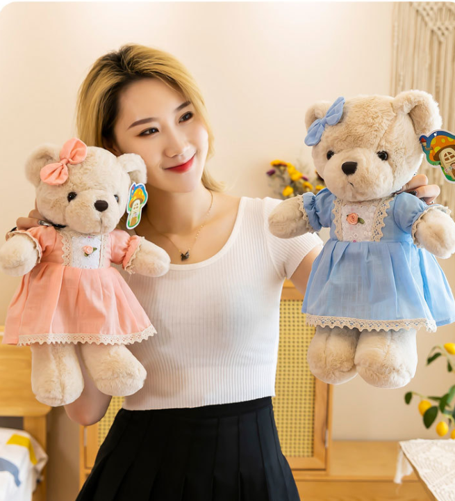 ตุ๊กตาหมี-bear-ตุ๊กตา-teddy-ตุ๊กตาน่ารัก40cmพร้อมส่งจากไทย