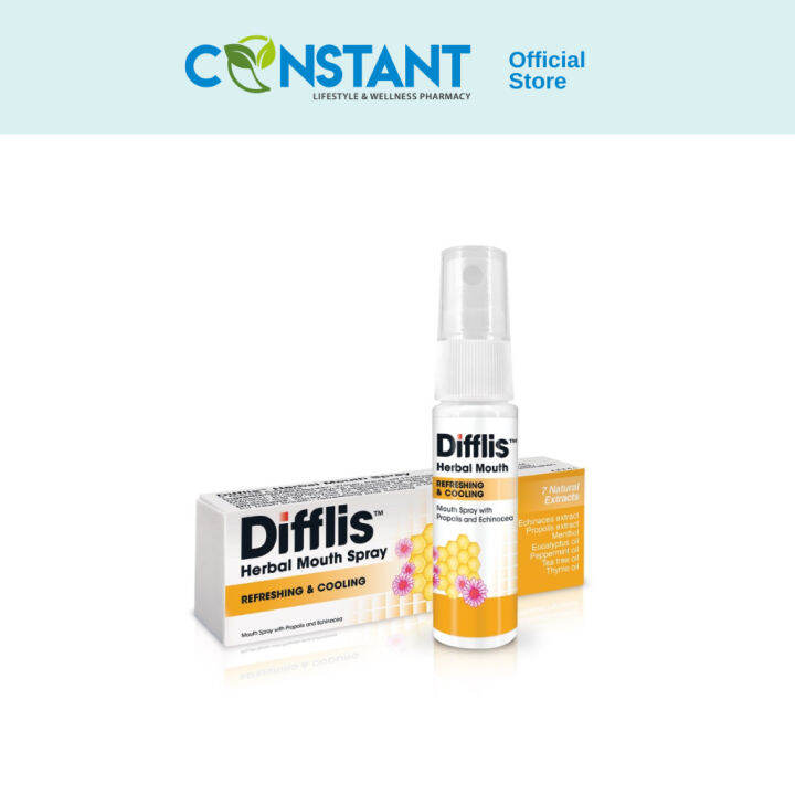 Difflis Herbal Throat & Mouth Spray 15ml Lazada