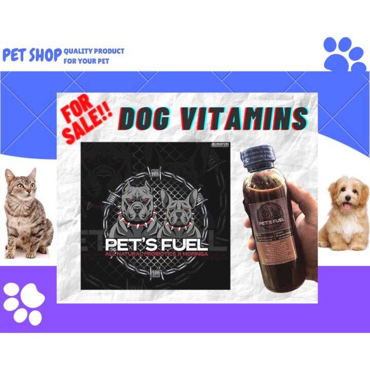 barko agad PETS FUEL Moringa Probiotic Pet Supplement, Dog and Cat and more Pets Vitamins 350ml