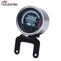 New Multi-functional Gauge Instrument Speedometer For Motorcycle Digital Odometer Tachometer Fuel Level Speed Meter