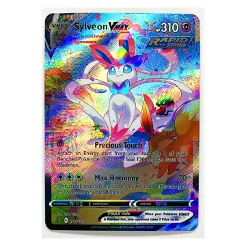 9Pcs/set Diy Pokemon Refractive Color Flash Card Sylveon Umbreon