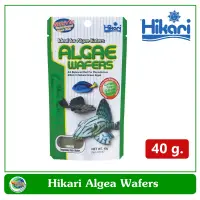 Hikari Algae Wafer อาหารปลา สำหรับปลากินพืช กินตะไคร่น้ำ ปลาแพะ ปลาหมู ขนาด 40 กรัม