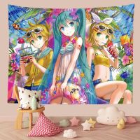 【CW】✷◈  Tapestry Wall Hanging Anime Japan Saitama Background Decoration Dorm Bedspread Tablecloth