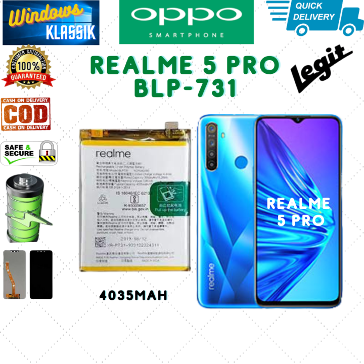 realme 5pro battery mah