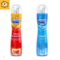 Durex Play (ไม่มีชื่อหน้ากล่อง) เจลหล่อลื่น ดูเร็กซ์ เพลย์ สูตรน้ำ คลาสสิค // สตอเบอร์รี่ ( 50ml/100ml ) รหัสสินค้าli1068pf