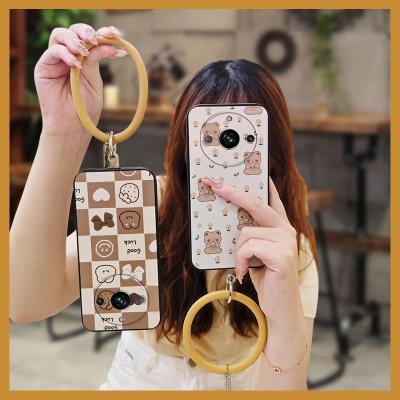 The New Back Cover Phone Case For OPPO Realme11 Pro/11 Pro+ hang wrist funny solid color trend heat dissipation taste