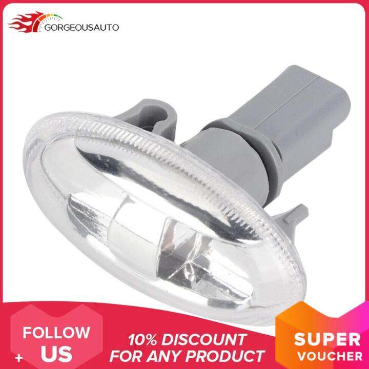 สัญญาณไฟเลี้ยว12v-4300k-6325g3แสดงสถานะไฟกระพริบ-led-พันธมิตรโคมไฟสีเหลืองอำพัน6325g4สำหรับเปอโยต์107-2005-2014สำหรับเปอโยต์108-2014-2018