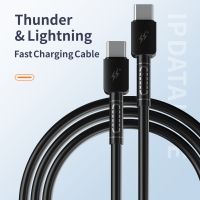 65W C To C Type C สาย USB-C PD ชาร์จเร็วสายชาร์จสำหรับ Macbook Samsung Xiaomi Type-C USB C สายข้อมูล