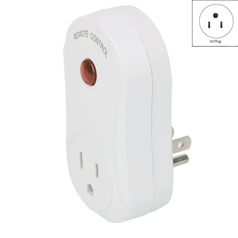 Wireless Remote Control Outlet Plug Light Switches Long Range with