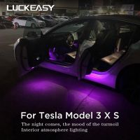 For Tesla Model 3 Bright LED Car Light Bulbs Kit Trunk Frunk Light  Model3 2023 Easy Plug Replacement LED Interior Lamp Decor