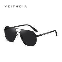 แว่นตากันแดดแบบผ้าไนลอนแบบใหม่ของ VEITHDIA แว่นกันแดดโพลาไรซ์แบบไม่ใช้สกรูและหัวเข็มขัด CP5007แว่นตากันแดดสำหรับผู้ชายที่มีความยืดหยุ่นและไม่เปลี่ยนรูป