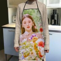 [TIN Household Products] LOONA Kpop ผ้ากันเปื้อนอาหารค่ำงานปาร์ตี้ทำอาหารสำหรับผู้ใหญ่อุปกรณ์อบขนมกันน้ำอุปกรณ์ทำความสะอาดพิมพ์ลายผ้า1014