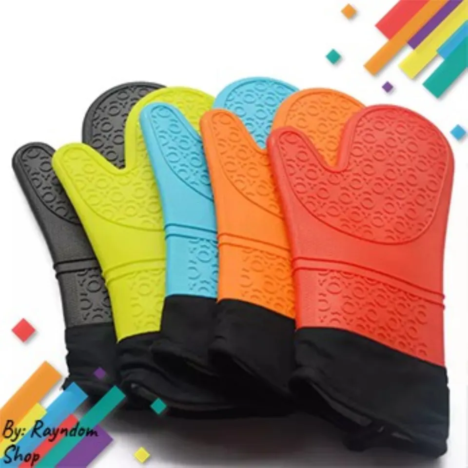 Kitchen Oven Glove,High Heat Resistant 550 Degree Extra Long Oven