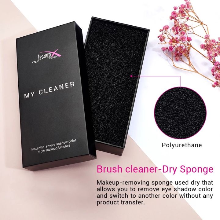 brush-cleaner-dry-sponge-a001-ฟองน้ำทำความสะอาดแปรงแต่งหน้า