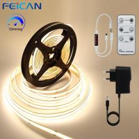 卍 COB LED Strip Light 320 480 Linear Dimmable LED High Brightness Flexible Warm/Natural/Cool White 12V 8mm COB Led Light RA90