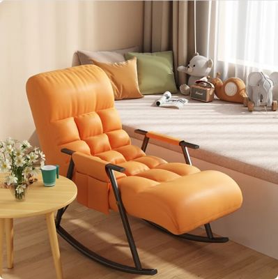 เก้าอี้โยก เตียงพับ สำหรับนั่งเล่นนอนเล่น ในบ้าน ริมระเบียง รุ่น pml 001