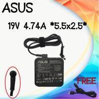 Adapter Asus 19v 4.74a 5.5x2.5 / อะแดปเตอร์ เอซุส 19v 4.74a หัว 5.5x2.5 สี่เหลี่ยม