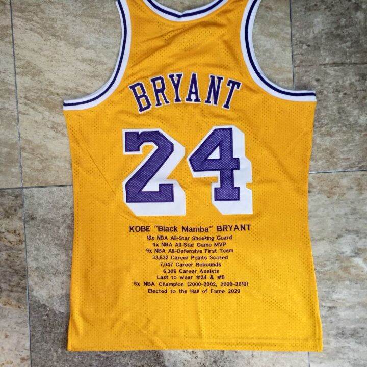 top-quality-mens-los-angeless-lakerss-24-kobee-bryantt-60th-anniversary-career-honor-edition-yellow-jersey