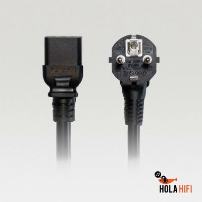 สายไฟ Well Shin PowerCord IEC C19 & 3-Pin Angle Type AC Plug2m. [16A 250V] ใช้กับ Power supply,คอมพิวเตอร์ ฯลฯ