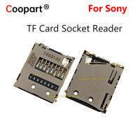 2ชิ้นล็อตใหม่ TF SD Card SOCKET Reader ถาดใส่ถาดสำหรับ Z1 Z2 Z3 C Z3 MINI Compact D5833