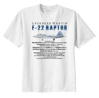 Lockheed Martin F-22 Raptor Short Sleeve T-Shirt Men T Shirt 2018 Summer 100% Cotton Men Fashion Trends Leisure T-Shirt