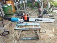 Makita® 5” รุ่น GA5010 หินเจียรเลื่อยไฟฟ้า มีกาน้ำมันหยดโซ่ โครงหนา บาร์แท้ STIHL® เท่านั้น โซ่ บาร์ ยาว 22”