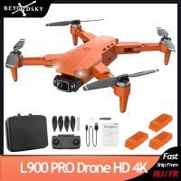 L900โดรนโปรกล้อง4K มอเตอร์ไร้แปรงถ่านควอดคอปเตอร์เฮลิคอปเตอร์ WIFI FPV RC 5G กล้องคู่250G เทียบกับ KF102โดรนขนาดเล็ก