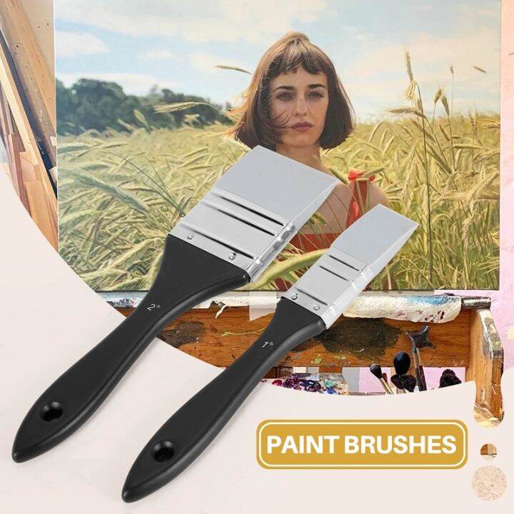 2pcs-flat-silicone-paint-brushes-wide-amp-narrow-silicone-shaper-brush-for-art-solid-paintbrush-sets-for-acrylic-paints