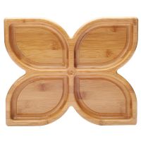 Style Wooden Snack Tray Fruit / Candy / Dried Fruit Platter Household Products