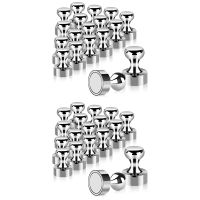 ☢๑✟ 36Pcs Metal Magnetic Push Pins Magnetic Thumb Tacks Practical Fridge Magnets Perfect for Whiteboard Magnet Board