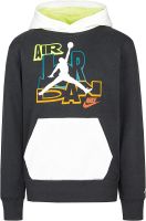 Jordan Boys Slime Vortex Pullover (Big Kids) Black XL (20 Big Kid)