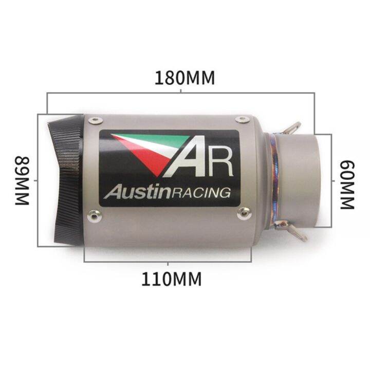 ar-laser-ar-laser-ท่อไอเสียดัดแปลงจักรยานยนต์อเนกประสงค์60มม-รถสปอร์ตท่อไอเสีย-ar-อะลูมินัมอัลลอยเหมาะสำหรับ-s1000rr-cbr1000-z900-z400นินจา