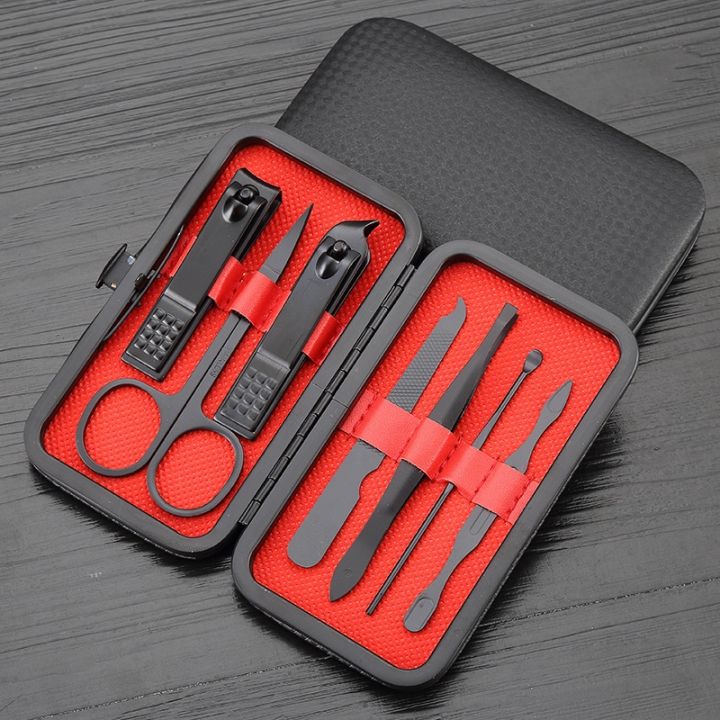 7pcs-set-new-manicure-nail-clippers-pedicure-set-portable-travel-hygiene-kit-stainless-steel-nail-cutter-tool-set